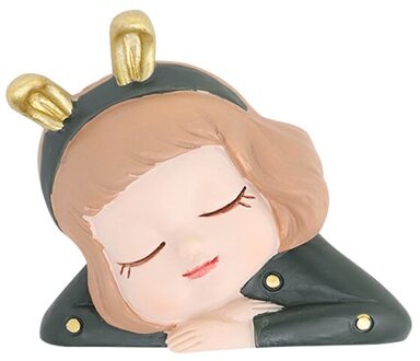 3D Hars Aan-uit Schakelaar Sticker Luxe Schakelaar Outlet Muur Sticker Cartoon Meisje Switch Cover Kamer Decor A2