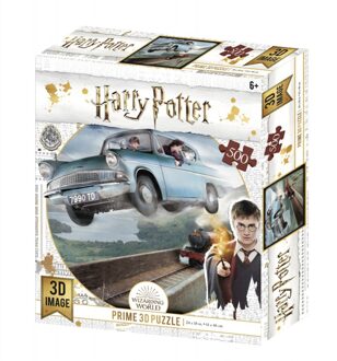 3D Image Puzzle - Harry Potter Ford Anglia (500)