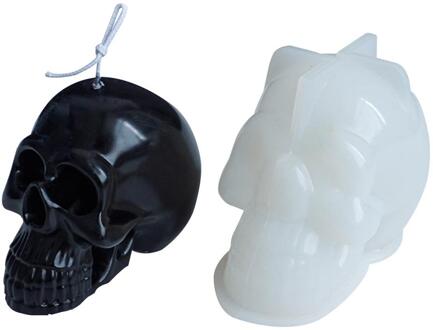 3D Kaars Siliconen Mal Fondant Cakevorm Schedel-Vormige Duurzaam Mould Voor