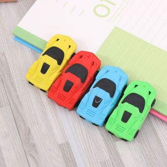 3D kleine auto rubber gum kawaii creatieve briefpapier school kantoorbenodigdheden voor kinderen jongen speelgoed