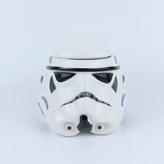 3D Koffie Cup Keramische Cup Cartoons Creatieve Warrior Melk Cup Zand Mokken Kantoor Cup 2