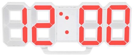 3D Led Digitale Wandklok Datum Tijd Celsius Nachtlampje Display Tafel Desktop Klokken Wekker Van Woonkamer