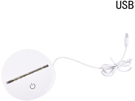3D Led Lamp Creatieve Night Lights Novelty Illusion Lamp Thuis Decoratieve Licht USB
