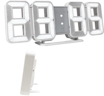 3D Led Wandklok Elektronische Grote Nummer Tafel Bureau Alarm Backlight Temperatuur Klokken Digitale Horloge Modern 12/24 Uur