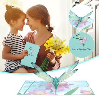 3d Moederdag Thanksgiving Papier Carving Zegen Kaart Handgemaakte Papier Felicitatie Kaart Handgemaakte Kaarten Pop-Up Kaart