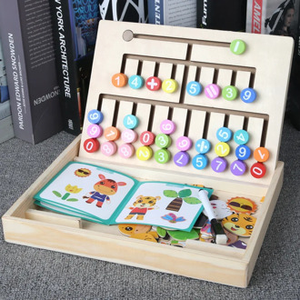 3D Montessori Wooden Toy Wooden Multifunctional Educational Toys for Children Educational Children's Toy Kid Toys 4 6 Years Gift