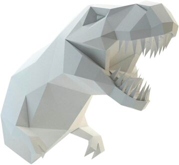 3D Muur Opknoping Decoratie Model Simuleren Dinosaurus Muursticker Diy Woonkamer Handleiding Creatieve Dragon Head Stickers