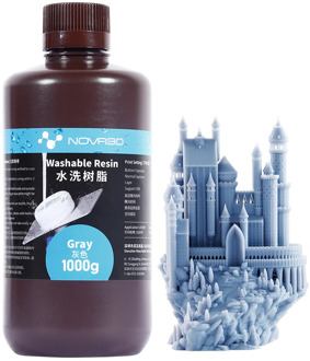 3d печать NOVA3D Water Washable Resin 3D Printer UV Resin 405nm LCD 3D Printer Water Washable Resin High Qaulity Printing