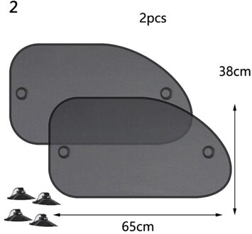 3D Photocatalyst Mesh Zonneklep Window Screen Zonnescherm Auto Gordijn Auto Cover Zonnescherm Auto Interieur Product Met 2 Sukkels