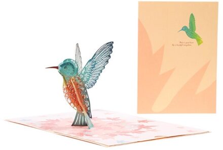 3D Pop-Up Dier Vogel Wenskaart Voor Verjaardag Moederdag Wedding Party Graduation Met Envelop