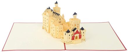 3D Pop-Up Kaarten Esdoornblad Huis Verjaardag Card Anniversary Voor Meisje Kids Vrouw Postkaart Trouwkaarten Groet kaarten stijl 1