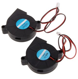3D Printer Fan 5015 Dc 50X50X15 Mm 0.23A Glijlager Blower Voor Reprap I3 0.23A-12V