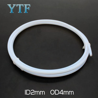 3D Printer Part 1Meter bowden extruder PTFE tube Teflon Pipe for J-head Hotend V5 V6 1.75mm /3mm Filament ID 2mm 1mm 3mm OD 4mm