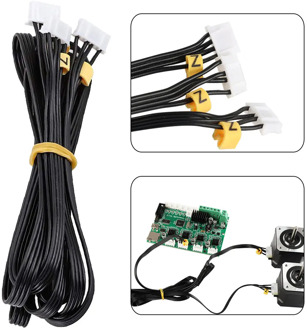 3D Printer Part Accessories Stepper Motor Cable Dual For Cr-10/ Cr-10S/Ender-3 Connectors stepper Motor