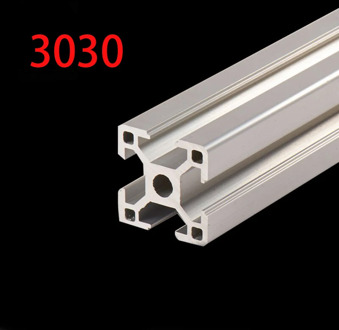 3D Printer Parts 3030 Aluminum Profile European Standard Anodized Linear Rail Aluminum Profile Extrusion 3030 Extrusion 3030