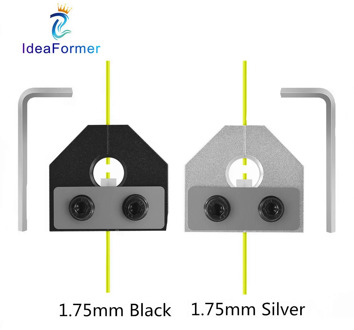 3D Printer Parts Filament Welder Connector 1.75mm PLA ABS Filament Sensor For Ender 3 Pro Anet SKR 3D Printer Aluminum Block.