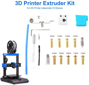 3D Printer Parts for Genius Nozzle Silicone Sleeve Thermal Resistor Heating Pipe for Artillery 3D Printer Sidewinder X1