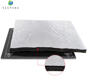 3D Printer Parts Heat Paper Insulation Cotton 200 220 235 310mm Foil Self-adhesive Insulation Cotton 3D Printer heatbed Sticker