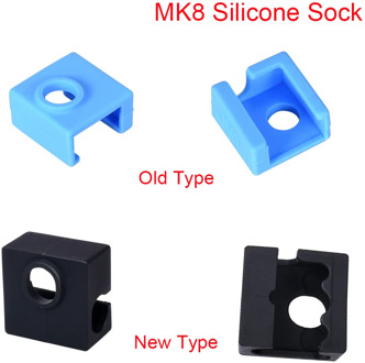 3D Printer Parts MK8 Silicone Sock Protective Cover To Heated Block J-head Hotend MK8 Extruder Nozzle Heater Block MK7/MK9