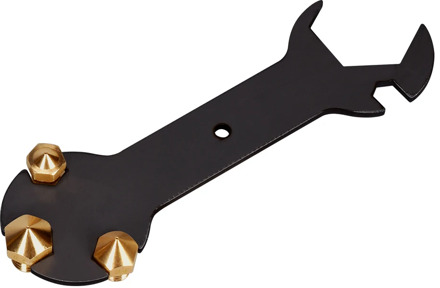 3D Printer Parts Nozzle Wrench 5 IN 1 Wrench Stay 5.7mm to 20.2mm Steel Spanner Wrench Flat For 3D MK8 MK10 Nozzle tool