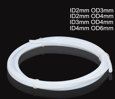 3D Printer Parts PTFE Tube Teflonto PiPe Connectors to J-head hotend RepRap Rostock Bowden long Extruder for 1.75/3.0mm Filament