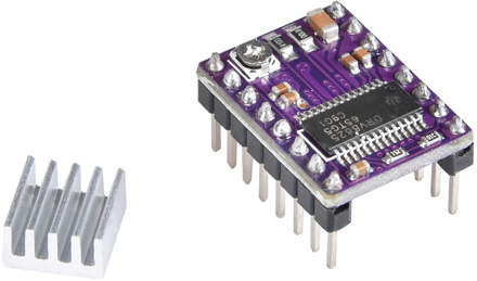 3D Printer Parts Stepstick Drv8825 Stepper Motor Driver Heatsink Reprap Replace A4988 Driver To Ramps 1.4 1.5 1.6 Control Board