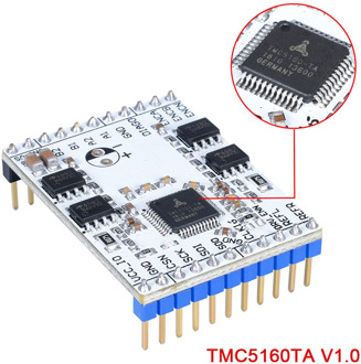 3D Printer Parts TMC5160TA-V1.0 BOB High Power Stepper Motor Driver TMC5160 StepStick Super Silent with StealthChop/SpreadCycle