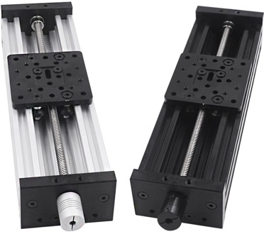 3D Printer Z Axis c-beam T8 Lead Screw OD 8mm Pitch 2mm 350mm 400mm 450mm 500mm CNC sliding table linear actuator bundle kit