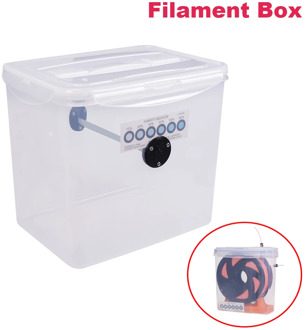 3D Printing Filament Box Enclosure Filament Storage Holder Keeping Filament Dry for TPU ABS PLA Filament 3D Printer Parts