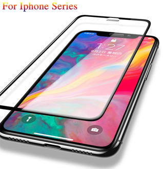 3D protective glass for iphone X tempered glass iphon ipone For iphone 7 8 plus 6 plus XR full cover glas screen protector film