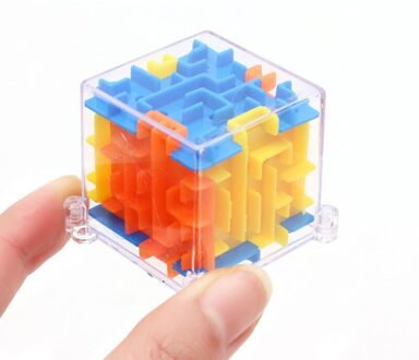 3D Puzzel Doolhof Speelgoed Kids Fun Hersenen Hand Game Case Box Baby Balans Educatief Speelgoed Voor Kinderen Cadeau