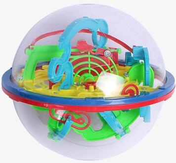 3D Puzzel Magische Doolhof 100 Niveau Intellect Bal Bol Kid Speelgoed Puzzel Game Iq Balance Educatief Speelgoed Voor Kinderen