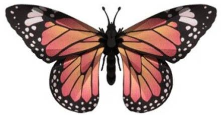 3D-puzzel Monarch Vlinder Oranje