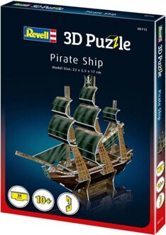 3D Puzzel Piratenschip 24 Stukjes