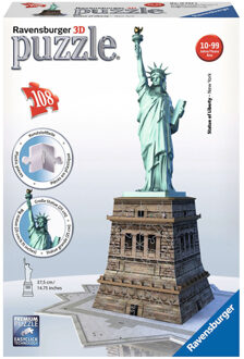 3d Puzzel Statue Of Liberty - 108 Stukjes