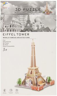 3D Puzzel - Wereldberoemde gebouwen verschillende