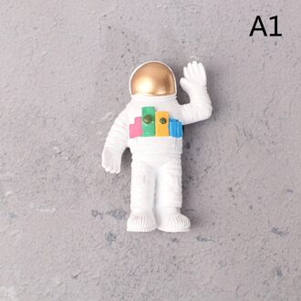 3D Space Universe Magnetische Sticker Planeet Astronaut Koelkastmagneet Souvenir A1