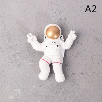 3D Space Universe Magnetische Sticker Planeet Astronaut Koelkastmagneet Souvenir A2