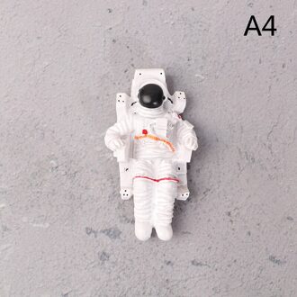 3D Space Universe Magnetische Sticker Planeet Astronaut Koelkastmagneet Souvenir A4