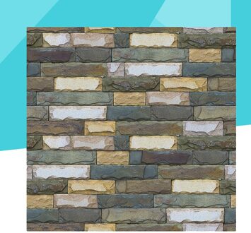 3D Steen Behang Baksteen Sticker Peel En Stick Muurstickers Decoratie Voor Thuis (SA-1024)