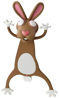 3D Stereo Kawaii Bookmark Cartoon Mooie Animal Bladwijzer Voor Student Meisje Plastic Leuke Wacky Bladwijzer Student F