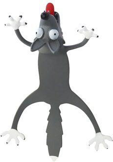 3D Stereo Kawaii Bookmark Cartoon Mooie Animal Bladwijzer Voor Student Meisje Plastic Leuke Wacky Bladwijzer Student