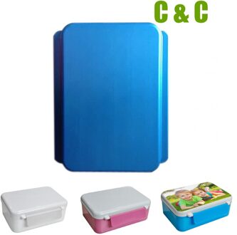 3D Sublimatie Lunchbox Afdrukken Mal Aluminium Materiaal Met 3d Warmte Persmachine 1 Pcs Pakket
