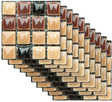 3D Tegel Sticker Floor Sticker Verwijderbare Mural Decals Muur Decor Diy Moderne Kunst Woonkamer Badkamer Home Decoratie Sticker