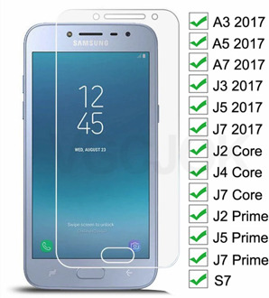 3D Tempered Glass For Samsung Galaxy J2 J4 Core J2 J5 J7 Prime Screen Protector For Samsung A3 A5 A7 J3 J5 J7 2017 S7 Glass Film