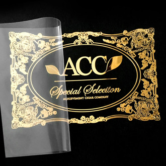 3D UV Transfer Stickers Personalise LOGO Custom Metal Shine Letter Transfering Labels