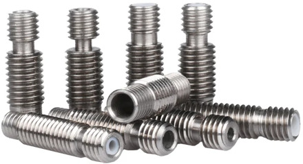 3D V6 Bowden Direct Heat Break Hotend Throat Stainless Steel All Metal Teflonto PTFE Tube 1.75/3mm J-head For 3D Printer Parts