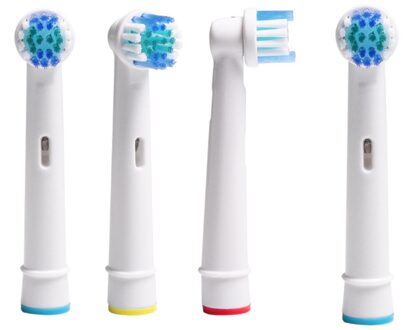 3d Wit Vervangende Opzetborstels Voor Elektrische Tandenborstel Heads 4 Packs Bevat Vier Kleur Coils Vervangende Opzetborstels # Dp4