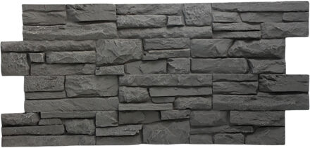 3D XL Wandpaneel Ardesia Abbronzo Zwart 126x59x2.7cm