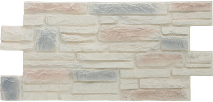 3D XL Wandpaneel Piedra Blanca Noir 126x59x4.4cm